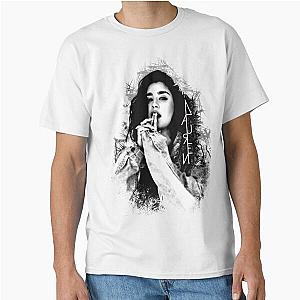 Lauren Jauregui Black and White Classic T-Shirt