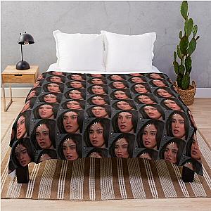 Lauren Jauregui Meme Throw Blanket
