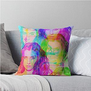Lauren Jauregui Colors Throw Pillow