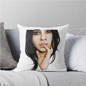 Lauren Jauregui Colour Drawing Throw Pillow