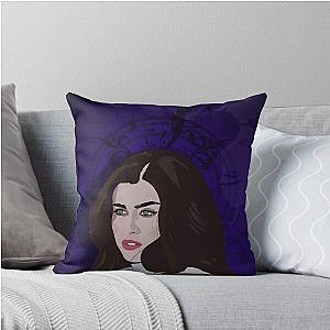Original Digital Painting Lauren Jauregui Throw Pillow