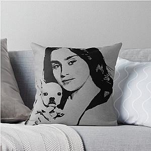 Lauren Jauregui with Grace Throw Pillow