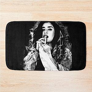 Lauren Jauregui black logo Classic Bath Mat