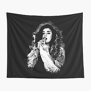 Lauren Jauregui black logo Tapestry
