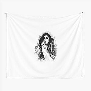 Lauren Jauregui black logo Tapestry