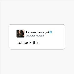 Lauren Jauregui Sticker