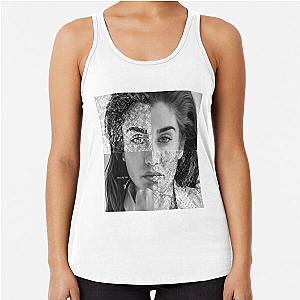 Lauren Jauregui Digital Painting Racerback Tank