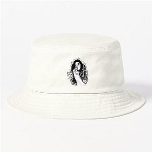 Lauren Jauregui Black and White Bucket Hat