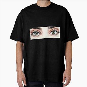 Lauren Jauregui Stare Coloured Pencil Drawing Oversized T-Shirt