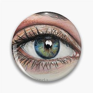 Lauren Jauregui Stare Coloured Pencil Drawing Pin