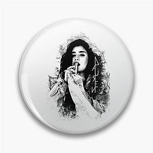 Lauren Jauregui black and white Pin