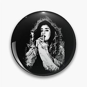 Lauren Jauregui Black and White Logo Classic Pin