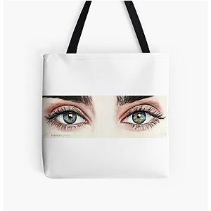 Lauren Jauregui Stare Coloured Pencil Drawing Tote Bag