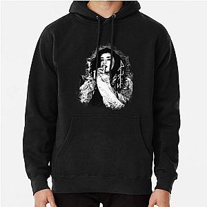 Lauren Jauregui black logo Pullover Hoodie