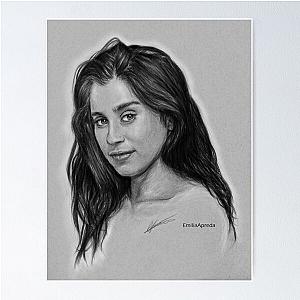Lauren Jauregui Gray Poster