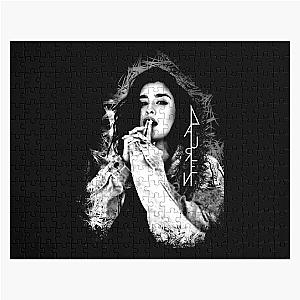 Lauren Jauregui black logo Jigsaw Puzzle
