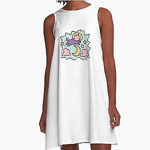 LaurenzSide Pup Art  A-Line Dress