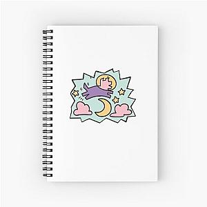 LaurenzSide Pup Art  Spiral Notebook