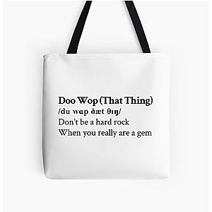 Ms Lauryn Hill Aesthetic Motivational Quote Lyrics R&B All Over Print Tote Bag