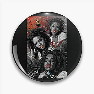 Lauryn Hill "Collage Pin