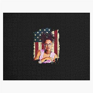 Retro Vintage Lauryn Hill Jigsaw Puzzle