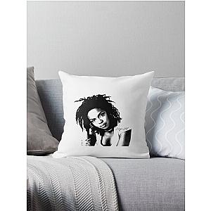 Lauryn Hill Retro Throw Pillow