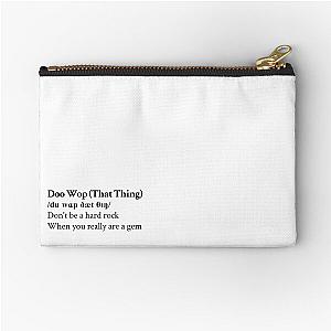 Ms Lauryn Hill Aesthetic Motivational Quote Lyrics R&B Zipper Pouch