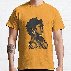 of Lauryn Hill Retro Halftone Classic T-Shirt