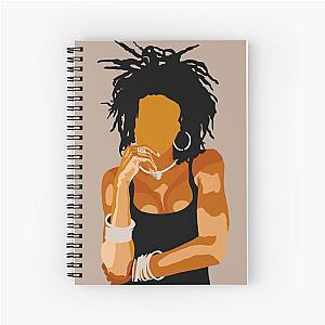 Lauryn Hill - Abstract Art Spiral Notebook