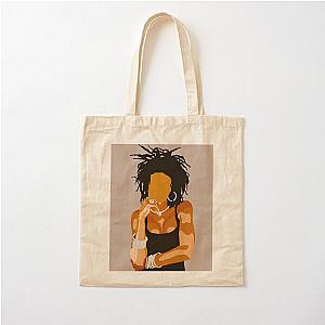 Lauryn Hill - Abstract Art Cotton Tote Bag