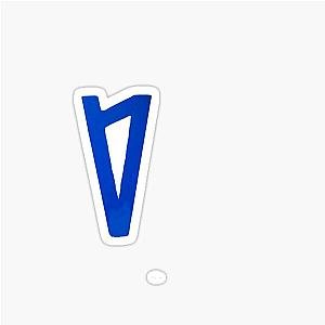 Lauv blue sticker