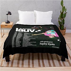 Lauv all For Nothing Tour Throw Blanket