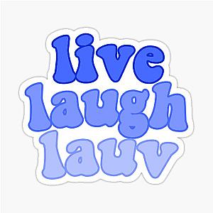 Live laugh sticker