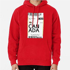 Lauv Canada Plane Ticket Pullover Hoodie