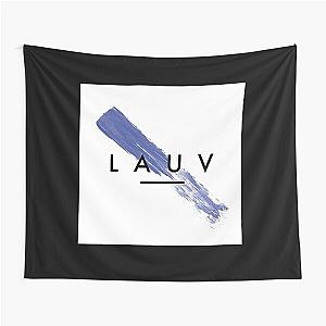 Lauv Blue Paint Tapestry