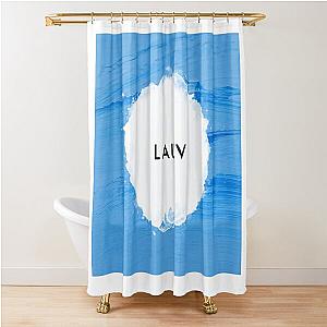 Lauv Paint Drop Shower Curtain