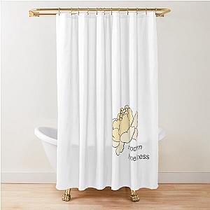Lauv Modern Loneliness Transparent Shower Curtain