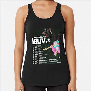 Lauv All For Nothing Tour Racerback Tank Top