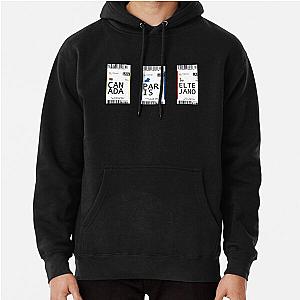Lauv Plane Ticket sticker pack Pullover Hoodie