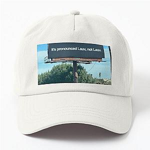 It's pronounced Lauv not Lauv Dad Hat