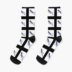 Lauv Blue Socks