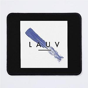 Lauv Blue Paint Streak Mouse Pad
