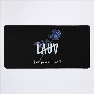 Lauv I Met You When I Was 18 Desk Mat