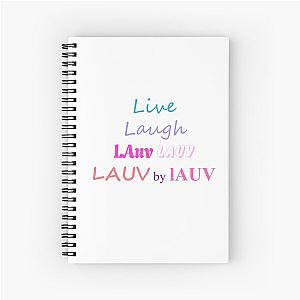 Lauv Aidan Gallagher Spiral Notebook