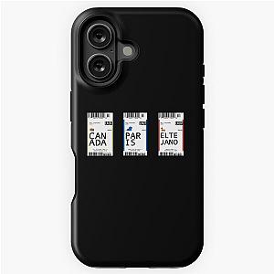 Lauv Plane Ticket - Sticker Pack iPhone Case