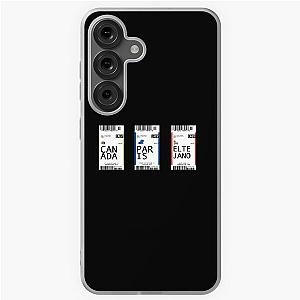 lauv plane ticket sticker pack Samsung Galaxy soft case