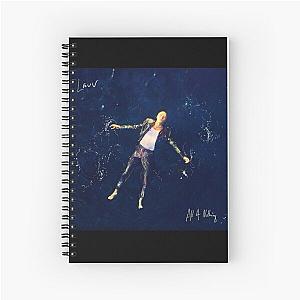 All 4 Nothing  Tour Lauv Merch Spiral Notebook