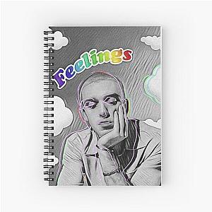 Feelings lauv Spiral Notebook