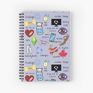 lauv Spiral Notebook