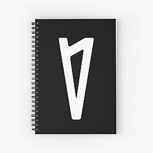 Lauv Logo White Spiral Notebook